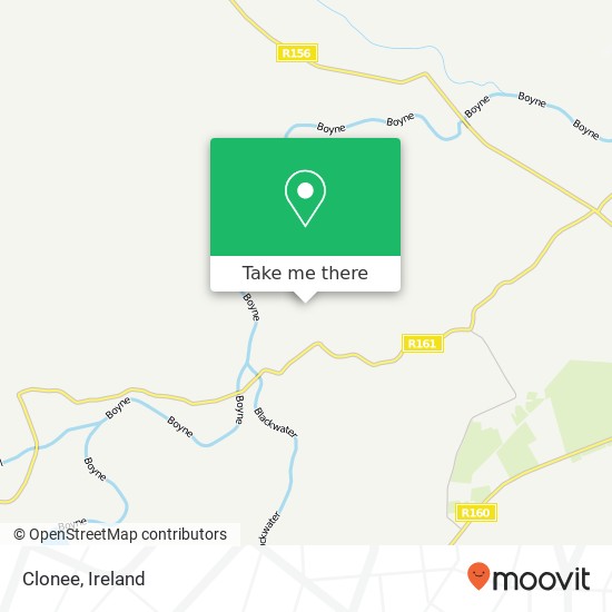 Clonee map