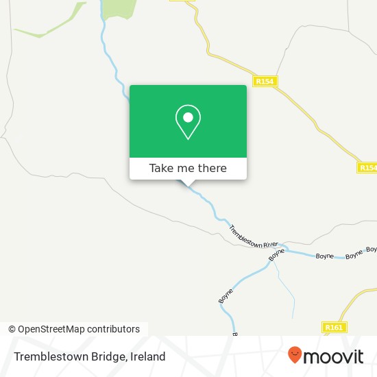 Tremblestown Bridge map