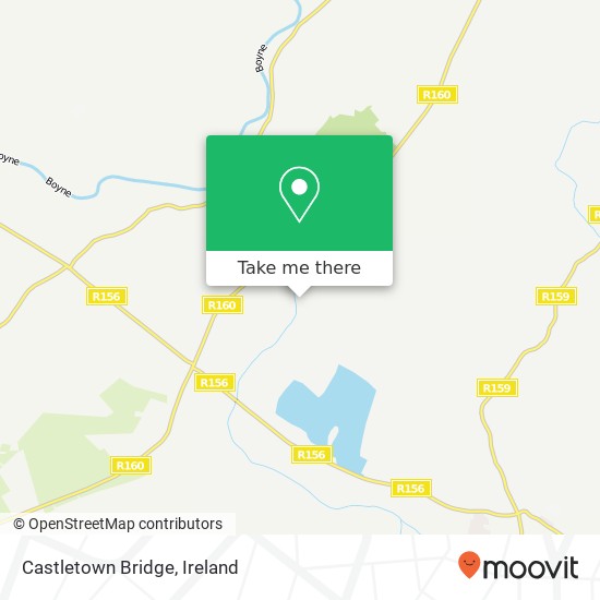 Castletown Bridge map