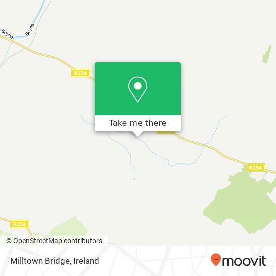 Milltown Bridge map