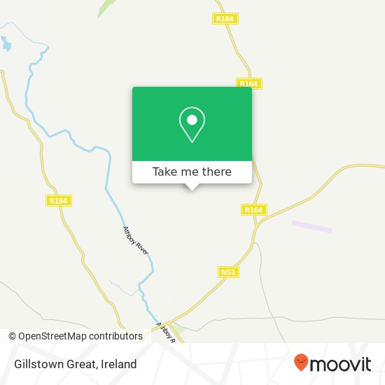 Gillstown Great map