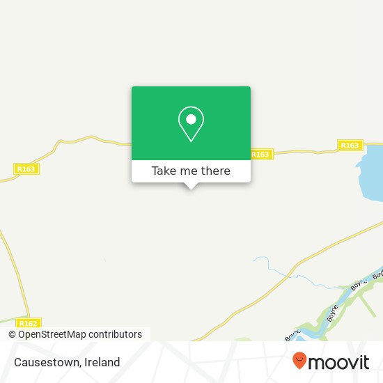 Causestown map