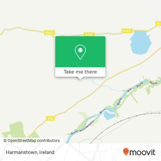 Harmanstown map