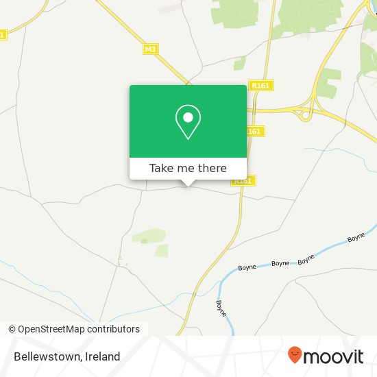 Bellewstown map