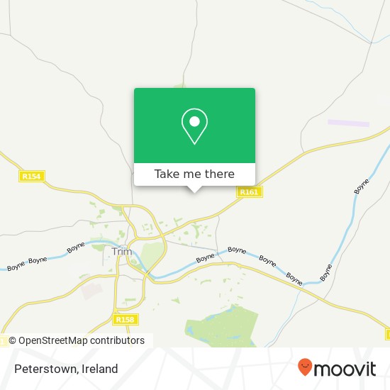 Peterstown map