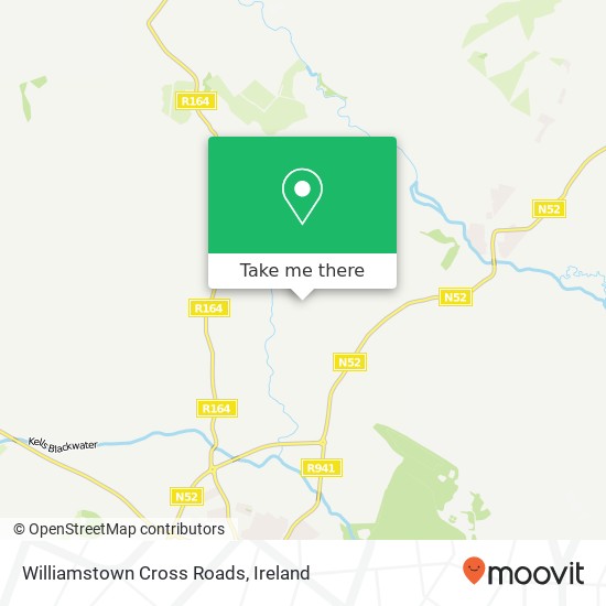 Williamstown Cross Roads map