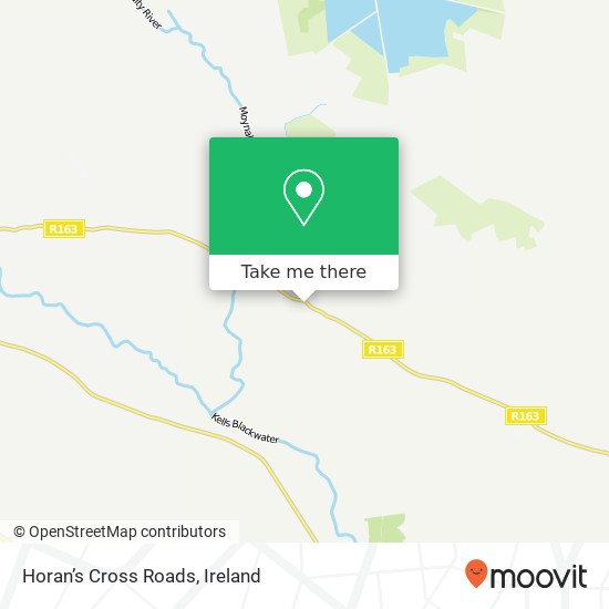 Horan’s Cross Roads map