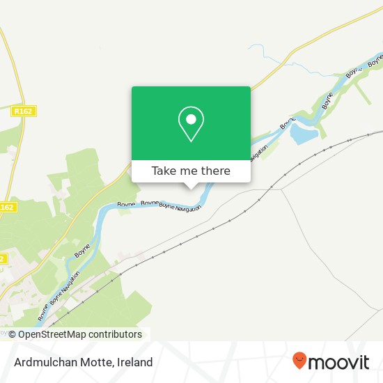 Ardmulchan Motte map