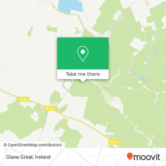 Glane Great map