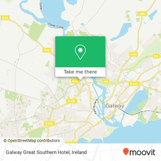 Galway Great Southern Hotel map