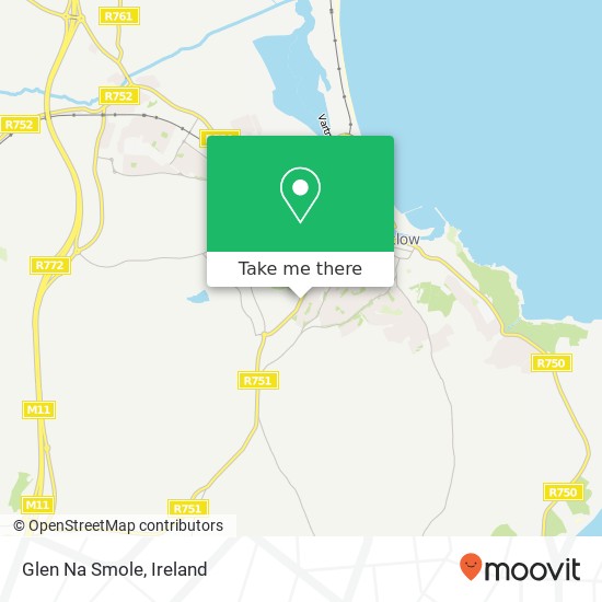 Glen Na Smole map