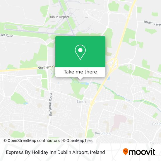 Express By Holiday Inn Dublin Airport map