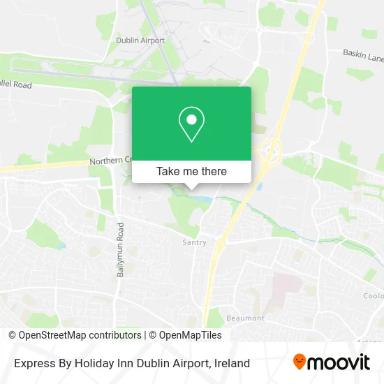 Express By Holiday Inn Dublin Airport map