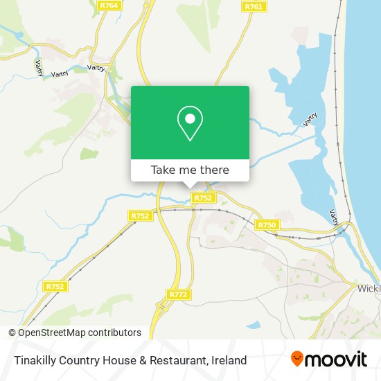 Tinakilly Country House & Restaurant map