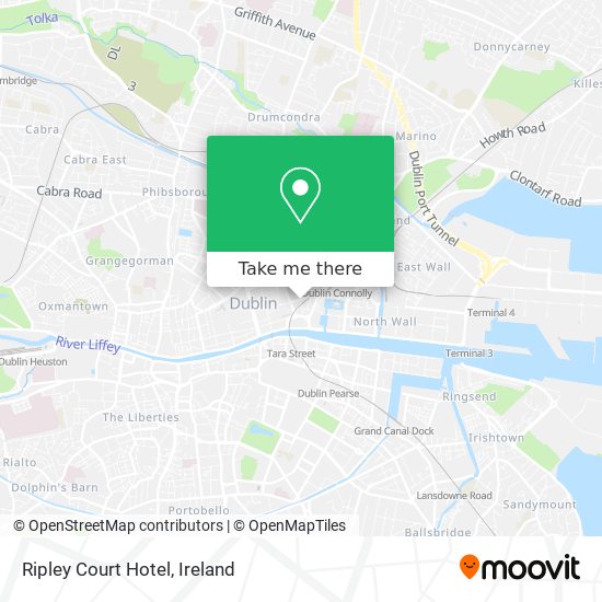 Ripley Court Hotel map