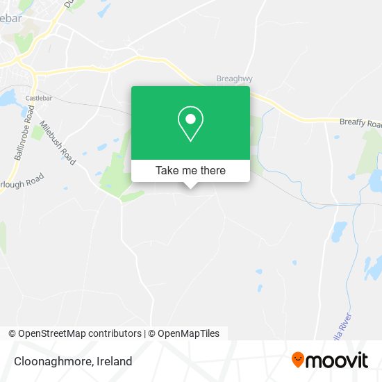 Cloonaghmore map