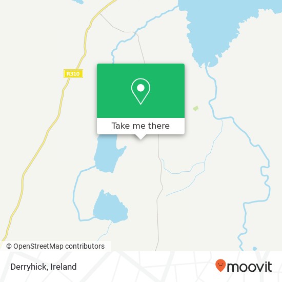 Derryhick map