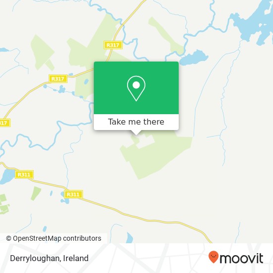 Derryloughan map