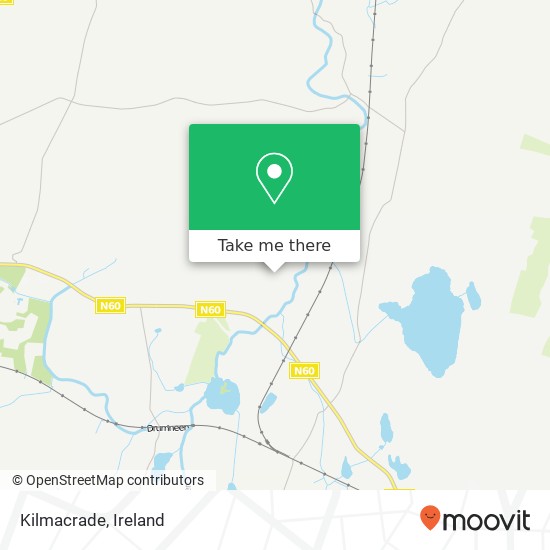 Kilmacrade map