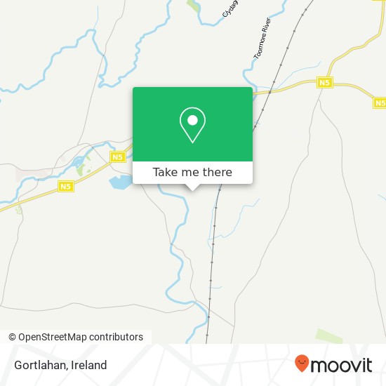 Gortlahan map