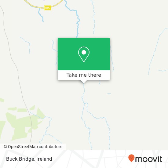 Buck Bridge map