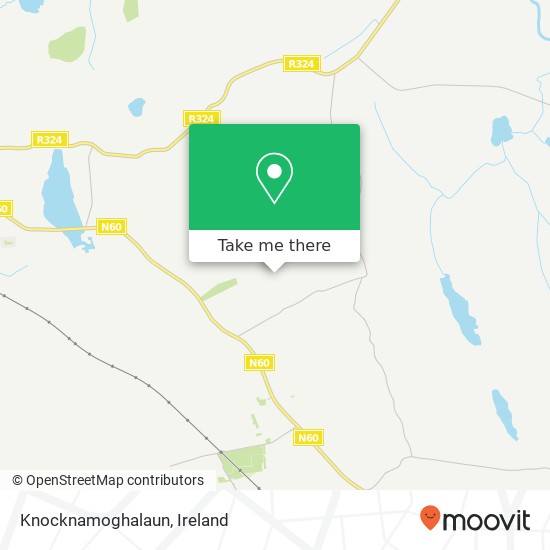 Knocknamoghalaun map