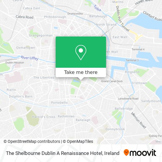 The Shelbourne Dublin A Renaissance Hotel map