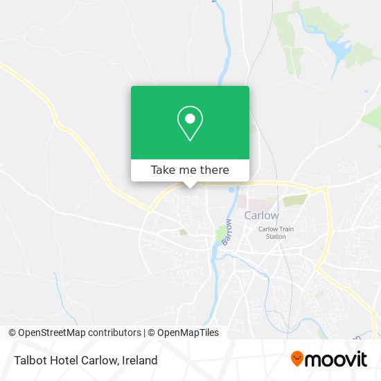 Talbot Hotel Carlow map