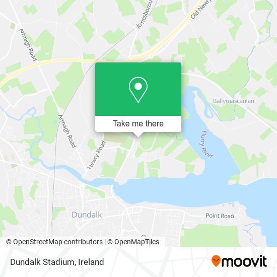 Dundalk Stadium map