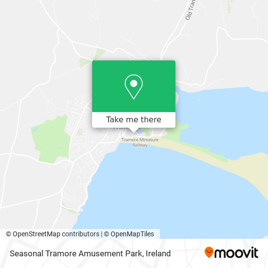 Seasonal Tramore Amusement Park map