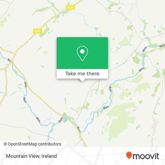 Mountain View map