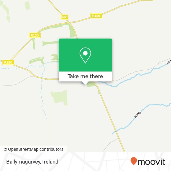 Ballymagarvey map