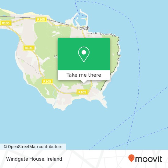 Windgate House map