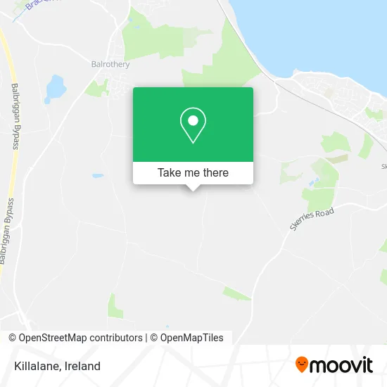 Killalane map