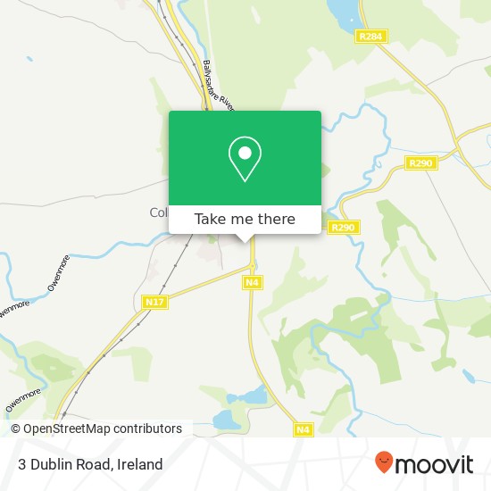 3 Dublin Road map