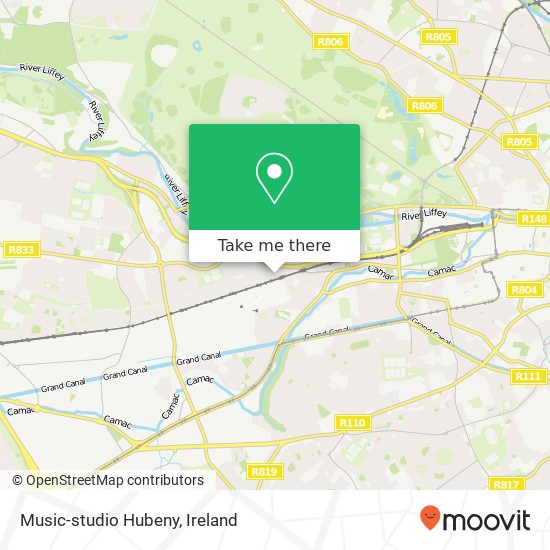 Music-studio Hubeny map