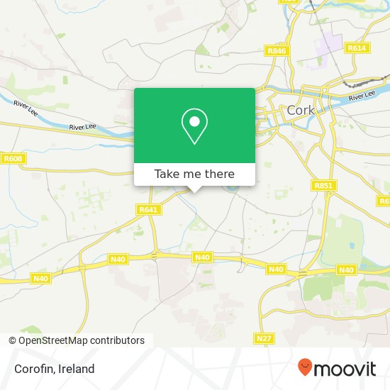 Corofin map