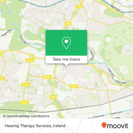 Hearing Therapy Services map