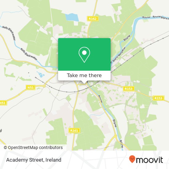 Academy Street map