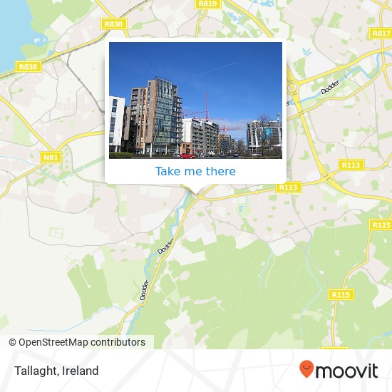 Tallaght map