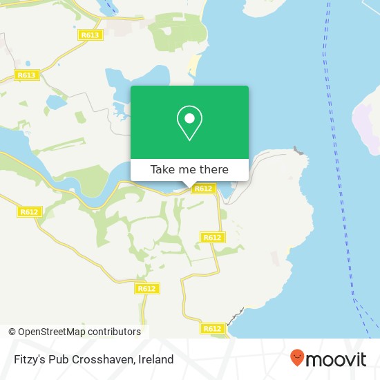 Fitzy's Pub Crosshaven plan