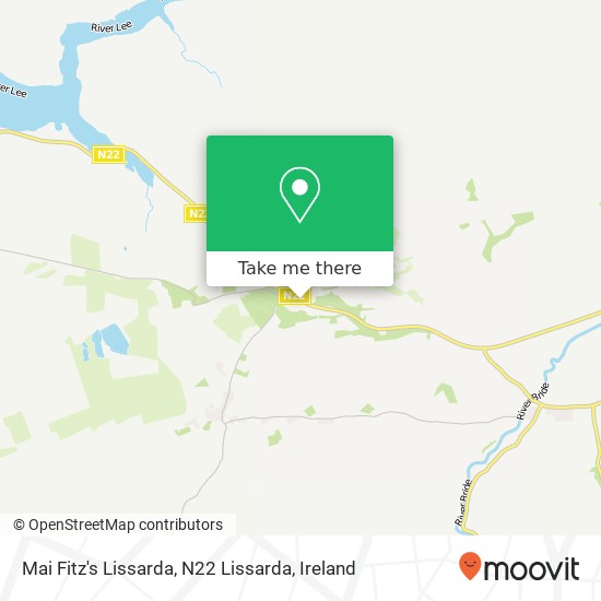 Mai Fitz's Lissarda, N22 Lissarda map