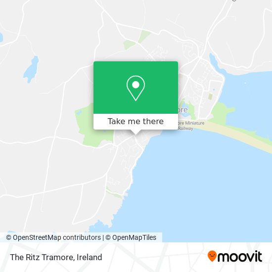 The Ritz Tramore map