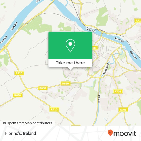 Florino's, Tyrone Road Waterford, County Waterford map