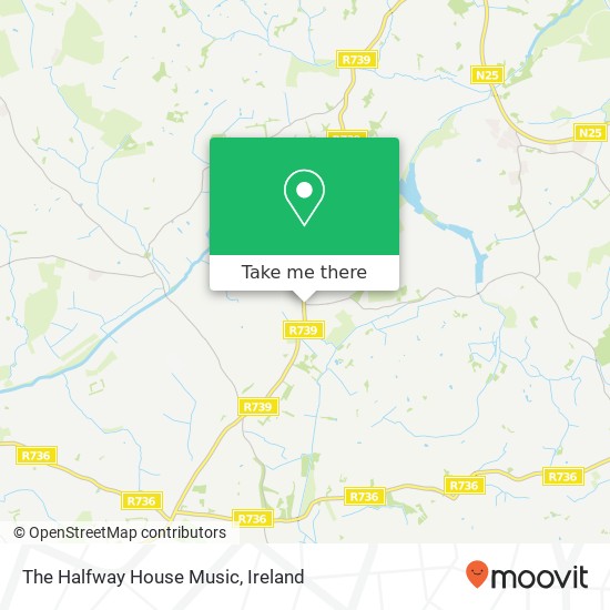 The Halfway House Music map