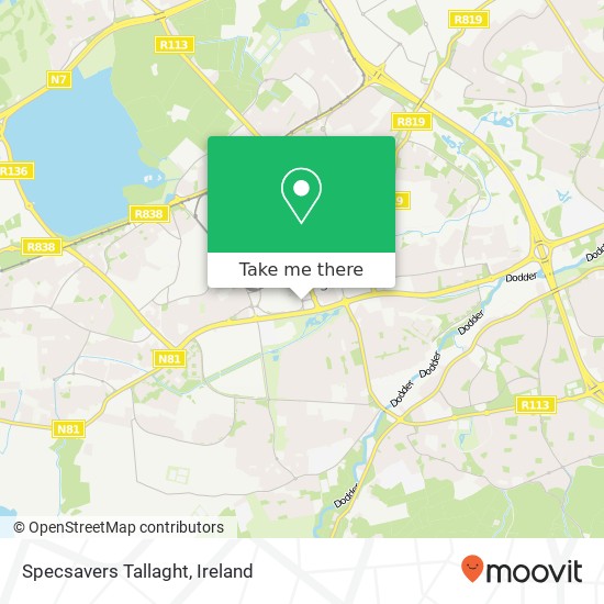 Specsavers Tallaght, Dublin 24 map