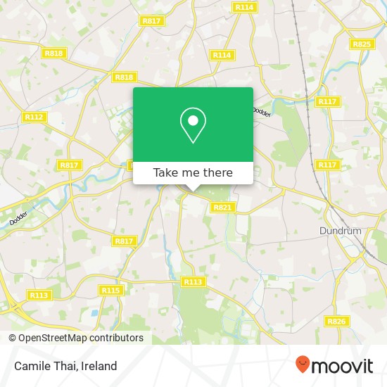 Camile Thai, Nutgrove Avenue Dublin 14 D14 YD36 map
