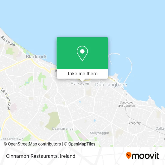 Cinnamon Restaurants map