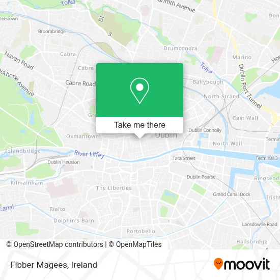 Fibber Magees map