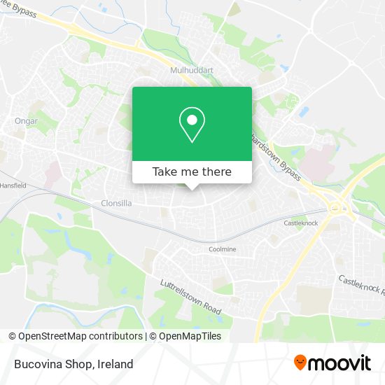 Bucovina Shop map
